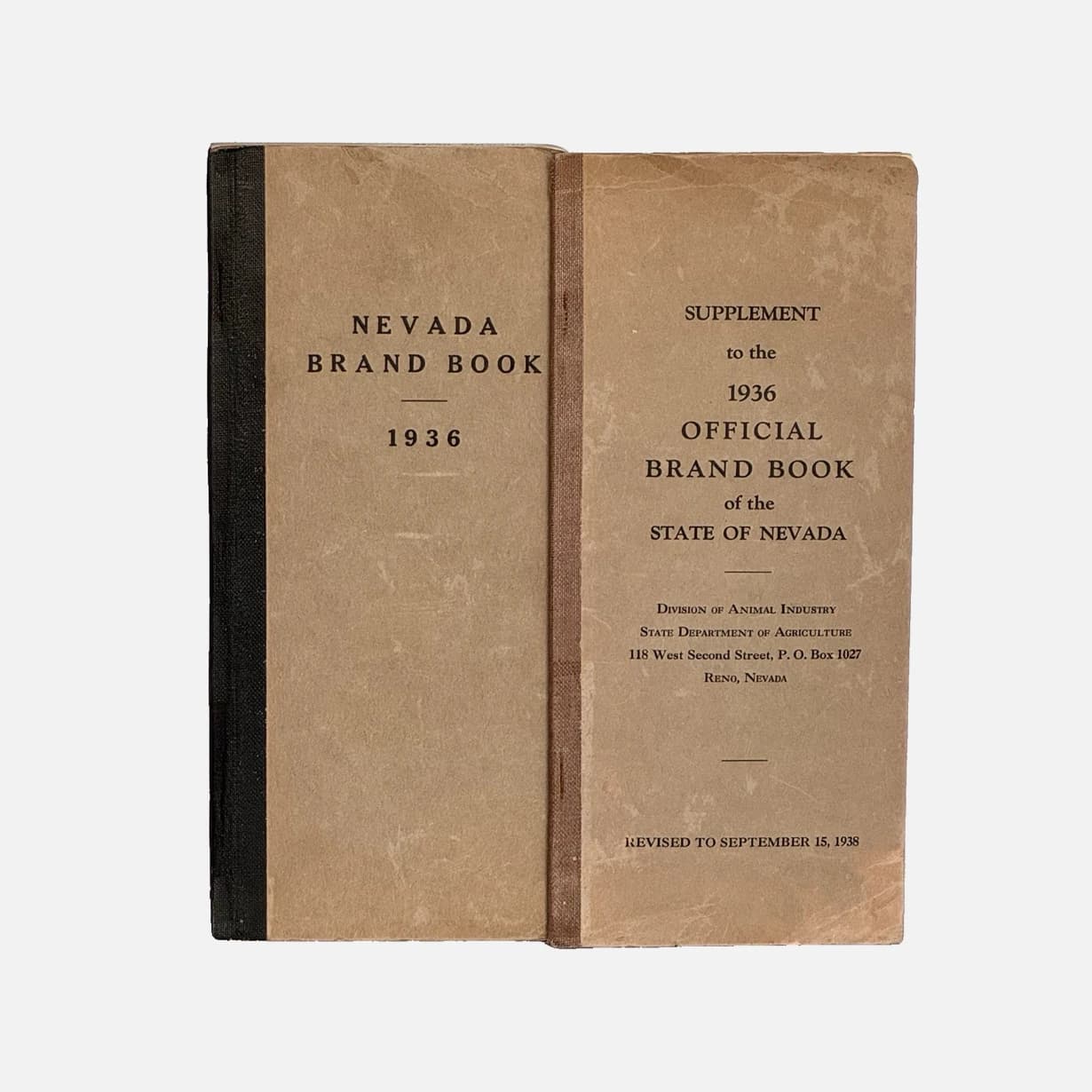 Official Brand Book of the State of Nevada