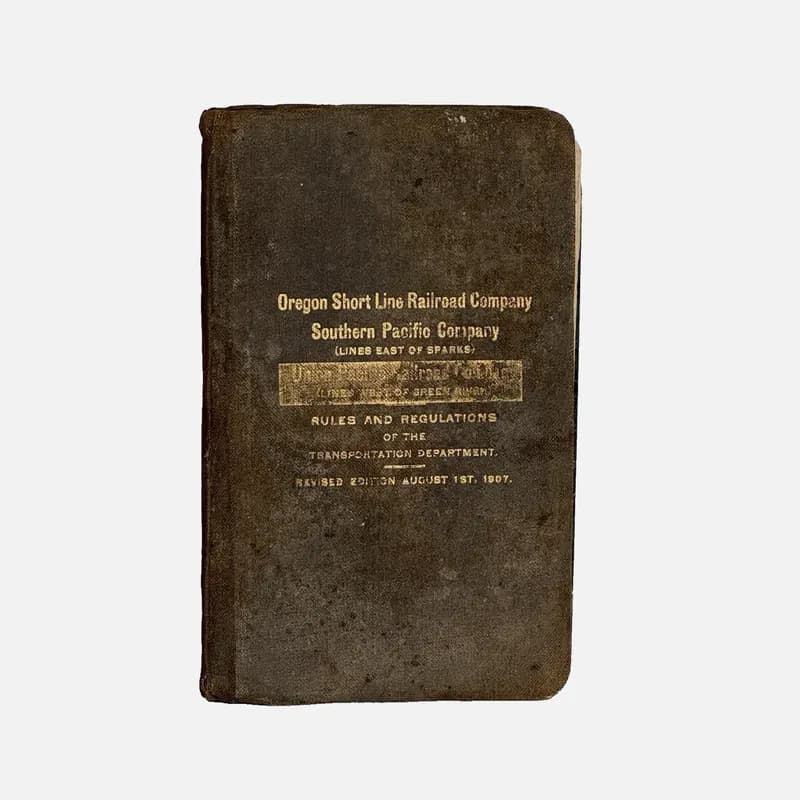 Rules and Regulations of the Transportation Department